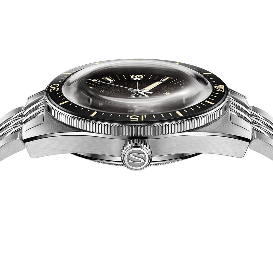 【Seagull Watch】1984 Antarctic Expedition Vintage Diving Watch Polar Black