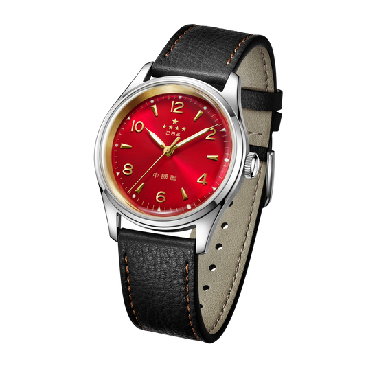 【Seagull Watch】Five-Star Watch Reissue Edition - Chinese Red Limited Edition