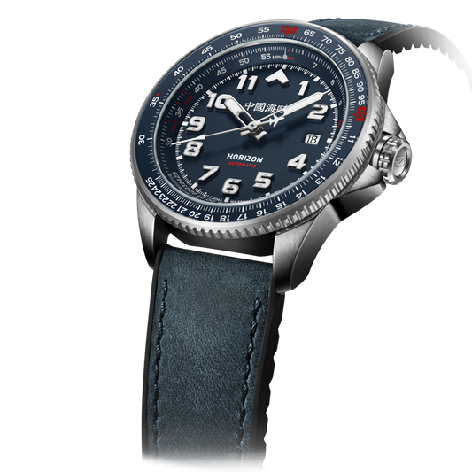 【Seagull Watch】Sky Slide Rule -- Azure Sky