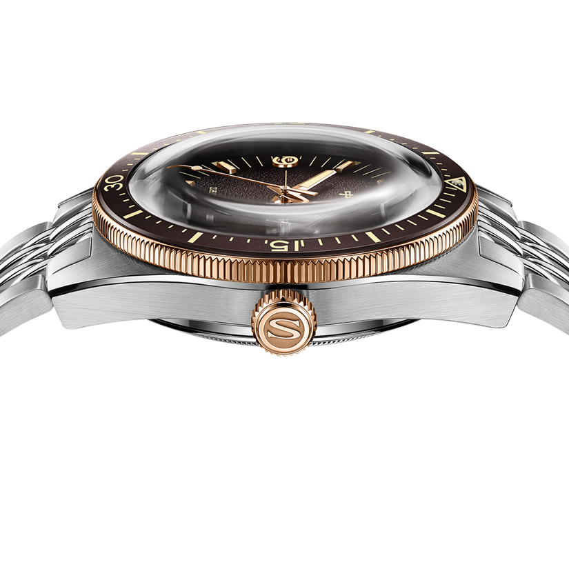 【Seagull Watch】1984 Antarctic Expedition Vintage Diving Watch Ice Rock Brown