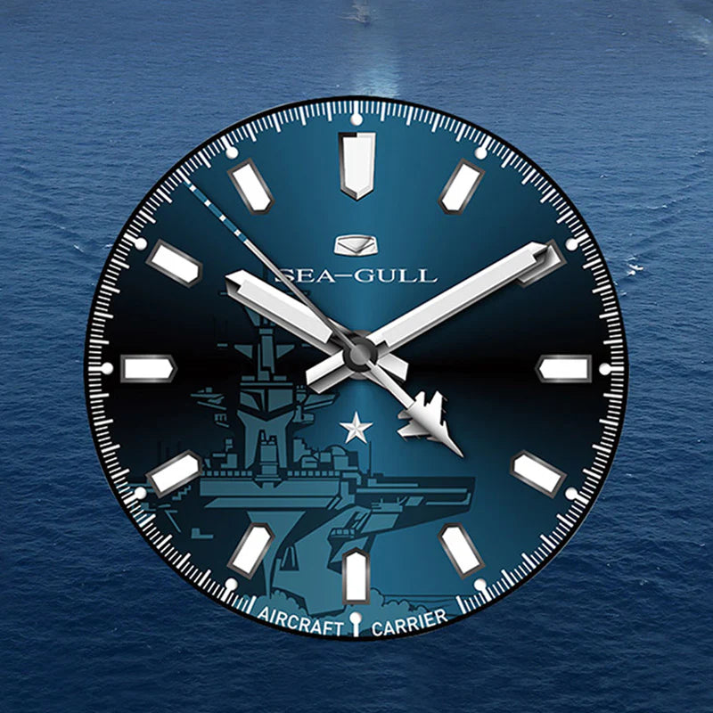 【Seagull Watch】Ocean Series Diving Watch - Aircraft Carrier Model