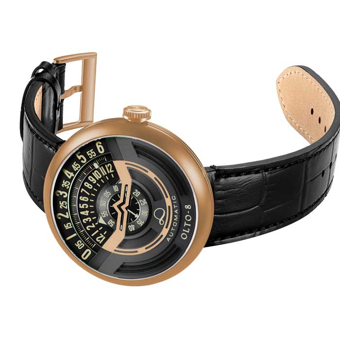 【OLTO-8】INFINITY-I RPM-Style Automatic Watch Bronze Edition