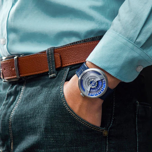 【OLTO-8】INFINITY-I RPM-Style Automatic Watch Blue