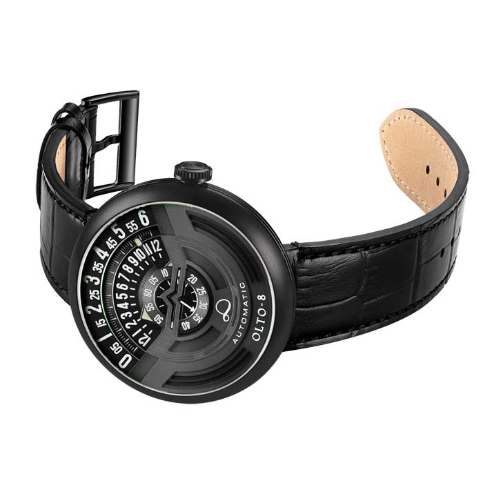 【OLTO-8】INFINITY-I RPM-Style Automatic Watch Black