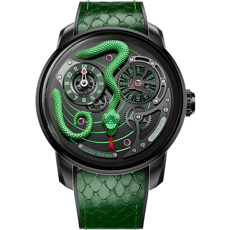 【LuckyHarvey】Master of Craftsmanship Series Snake(Green)