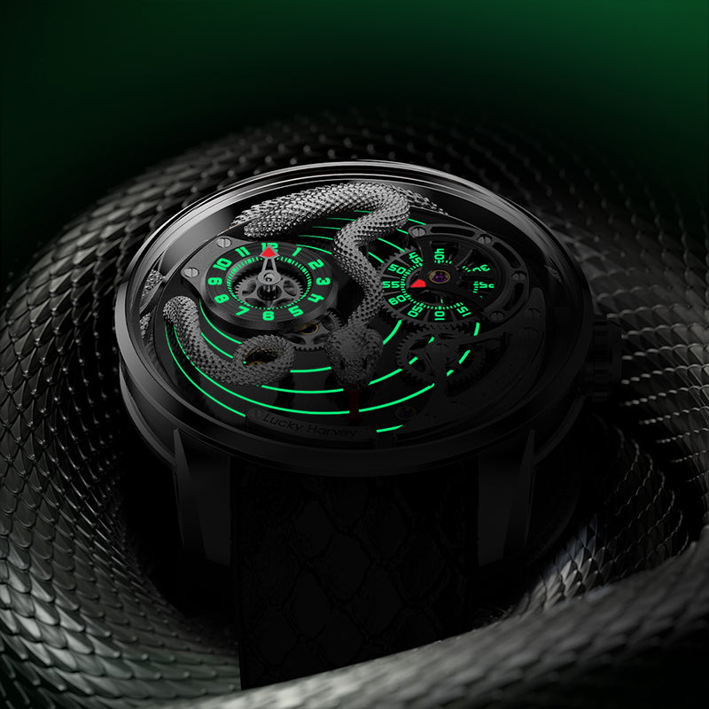 【LuckyHarvey】Master of Craftsmanship Series Snake(Green)