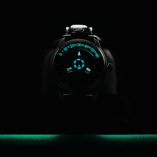 【OLTO-8】KING 3D Satellite Hour Wheel Automatic Midnight Black