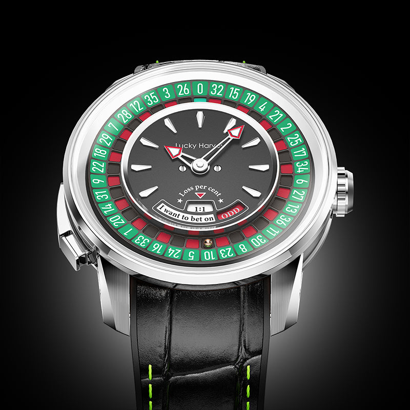 【LuckyHarvey】Player Series European Roulette - Silver
