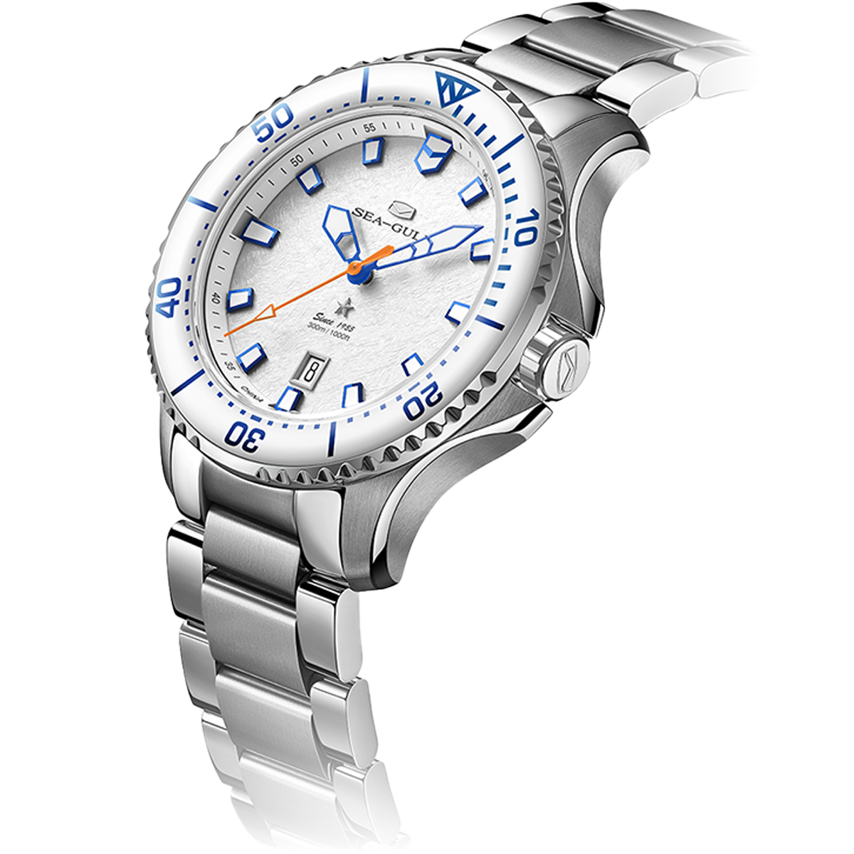 【Seagull Watch】Ocean Pro - Ice Wing