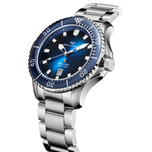 【Seagull Watch】Ocean Pro - Deep see Blue