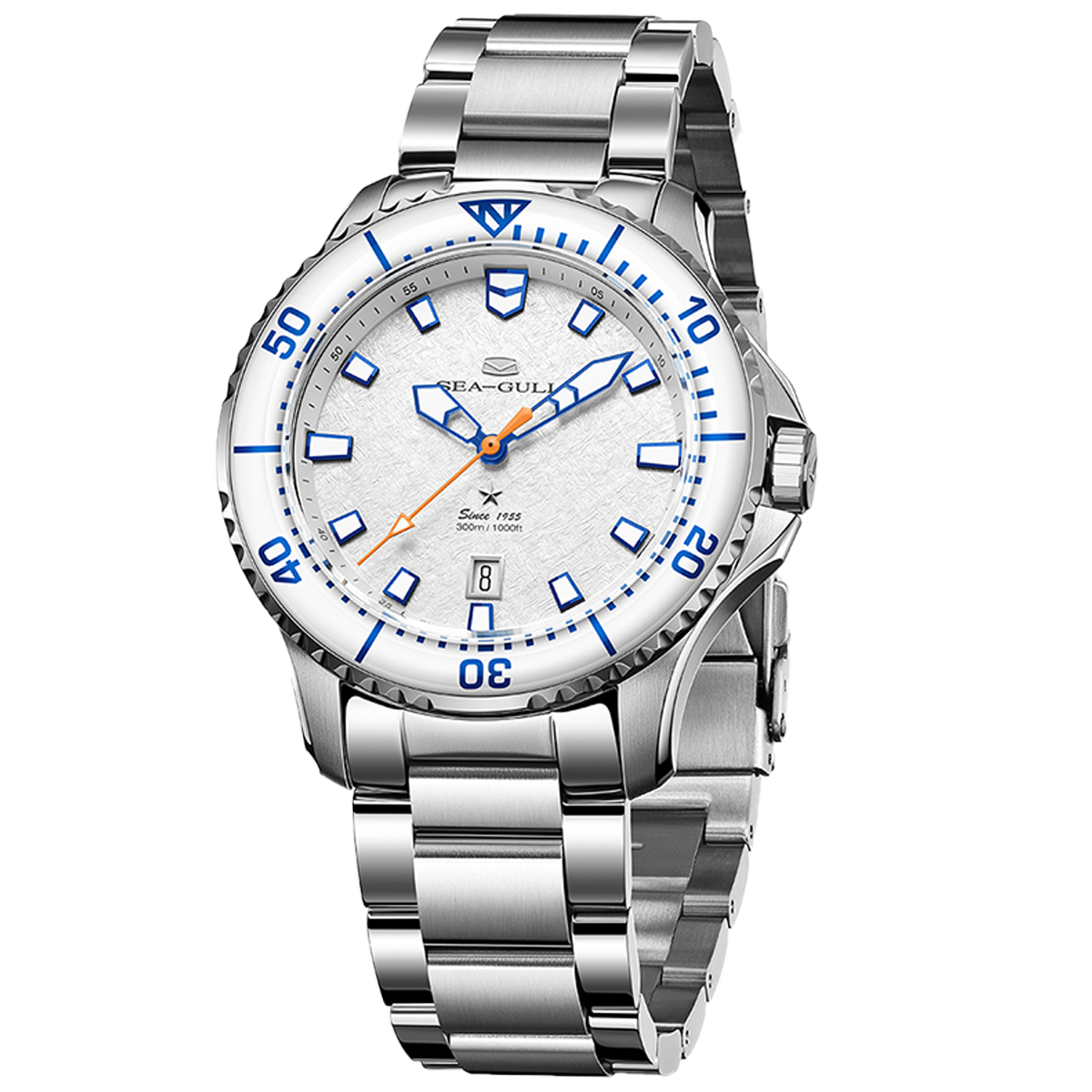 【Seagull Watch】Ocean Pro - Ice Wing