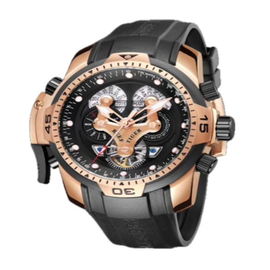 【Reef Tiger】Aurora Golden-Black RGA3503-PPBR