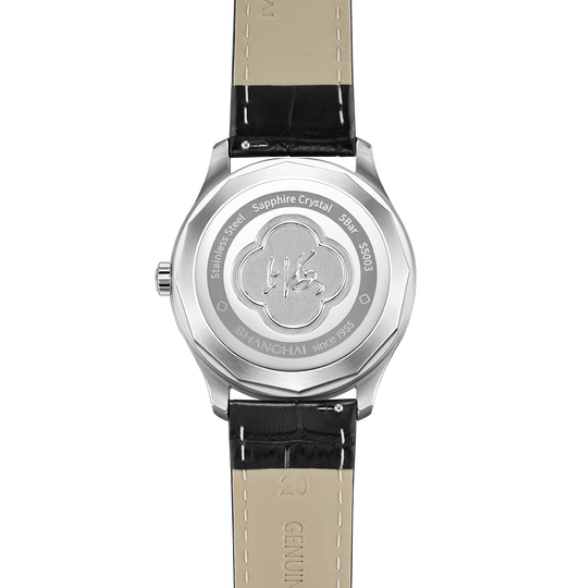 【Shanghai】Chuanglizhe Moon Phase Watch 39mm Automatic Mechanical Wristwatch