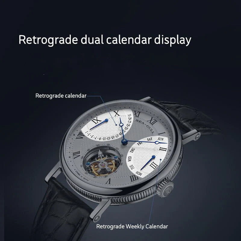 【Seagull Watch】Museum Tourbillon 818.11.8821