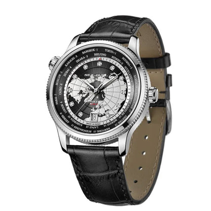 【Seagull Watch】World Time Collection - Black Cosmos