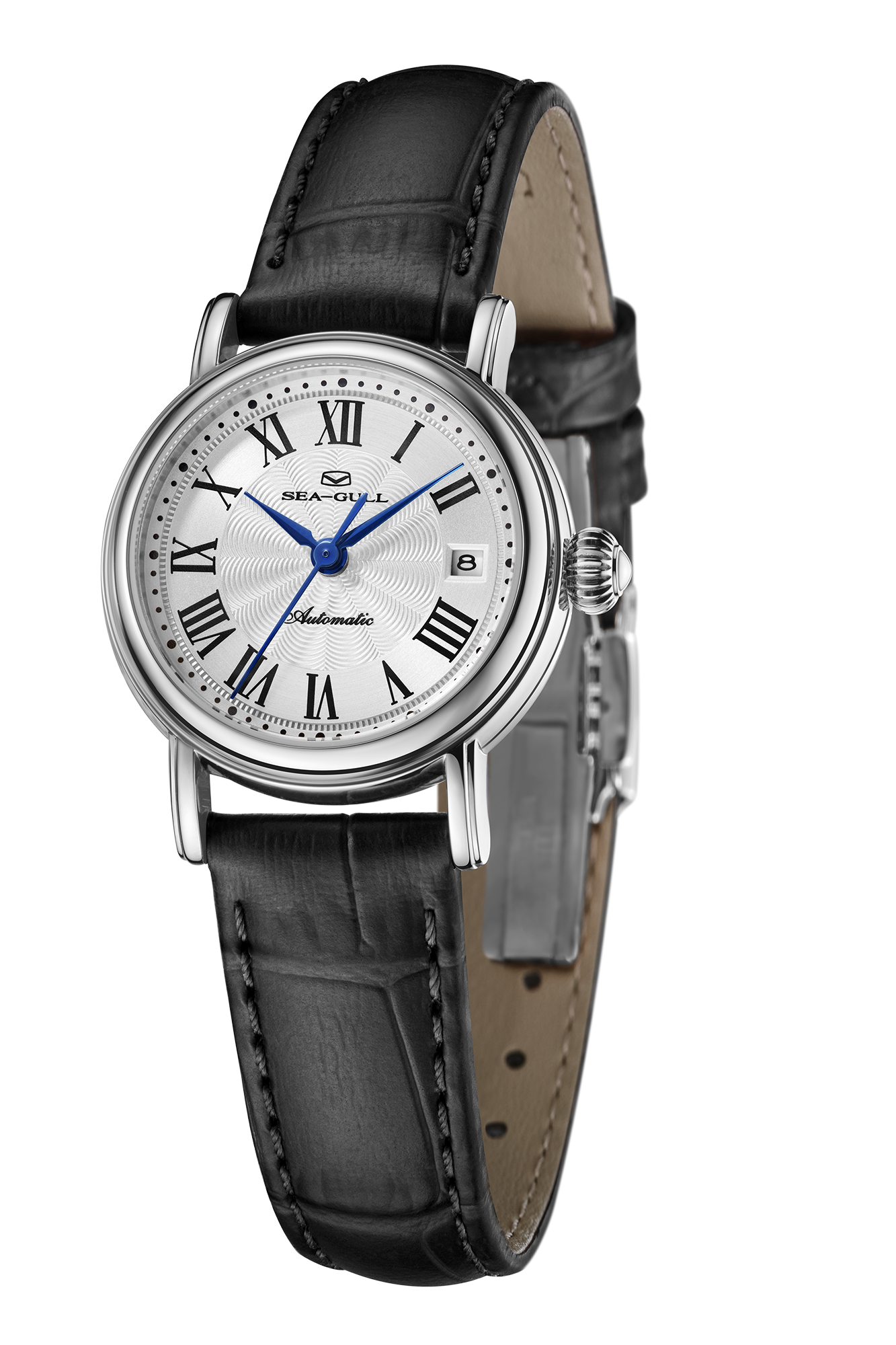 【Seagull Watch】Little Exquisite - Leather Strap Style  -- Silver Case