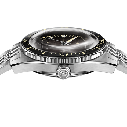 【Seagull Watch】1984 Antarctic Expedition Vintage Diving Watch Polar Black
