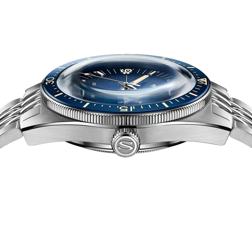 【Seagull Watch】1984 Antarctic Expedition Vintage Diving Watch Deep sea Blue