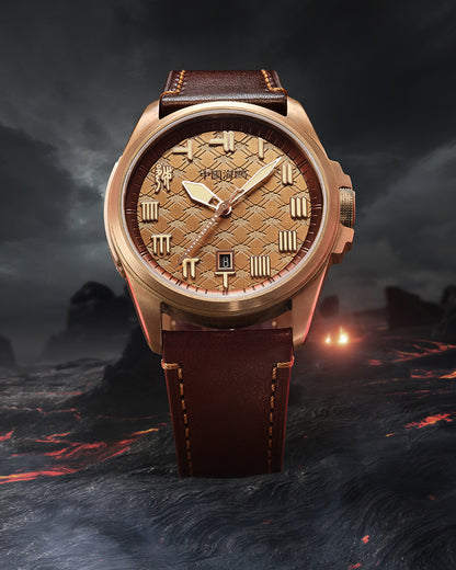 【Seagull Watch】Yue King Goujian's Sword Bronze Watch