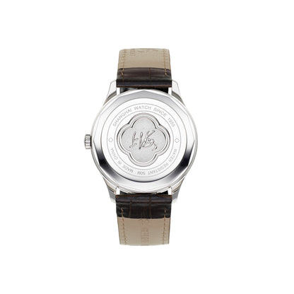 【Shanghai】Tribute Series - Pioneers of Calendar, Sun-ray Dial - Brown Leather Strap