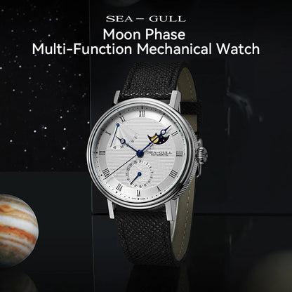 【Seagull Watch】Moon Phase Series 819.11.6092
