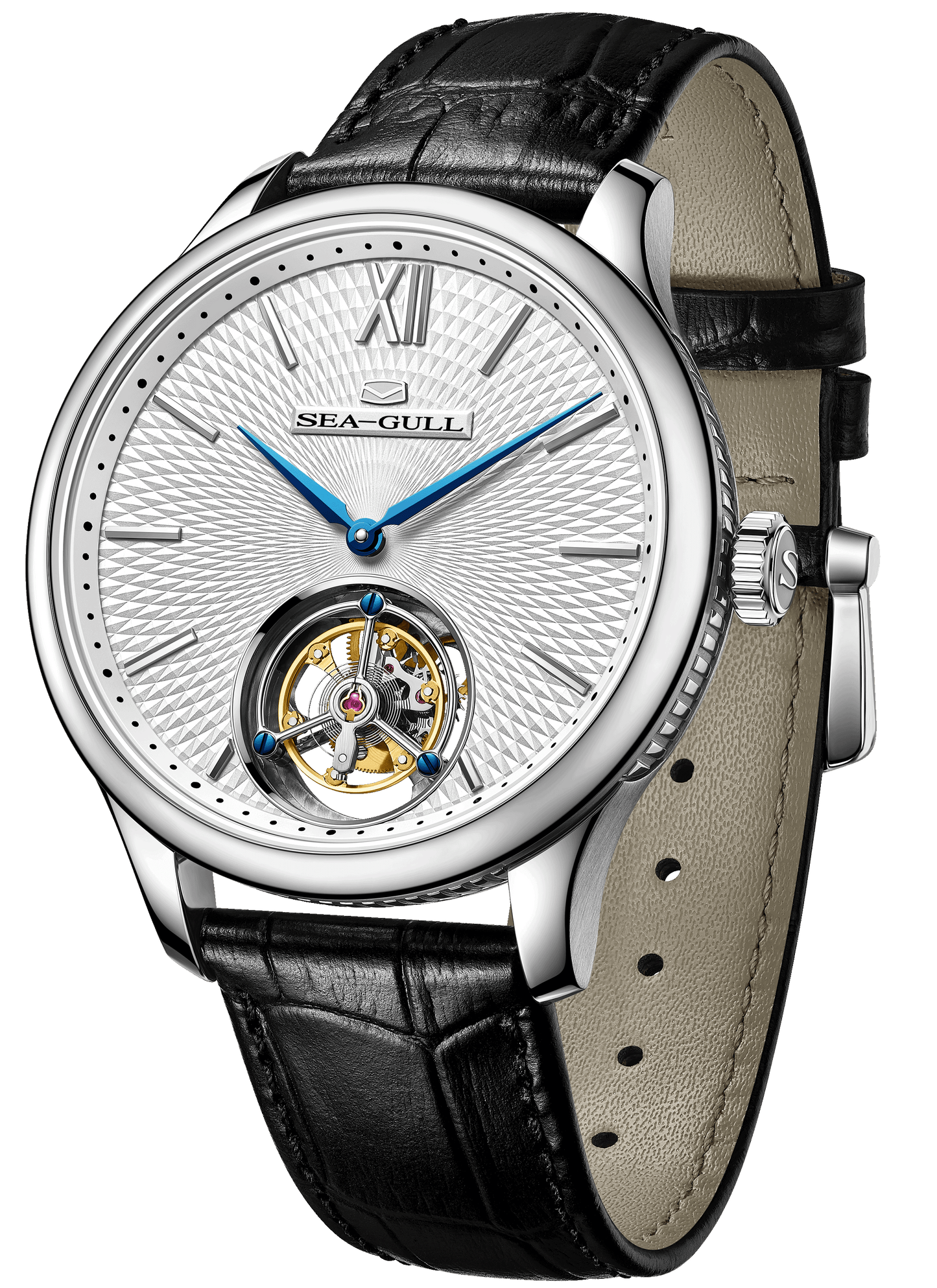 【Seagull Watch】Silicon Hairspring Tourbillon - White