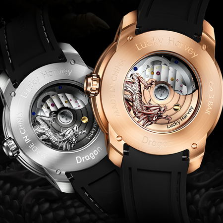【LuckyHarvey】Master of Craftsmanship Series Chinese Loong（Silver）