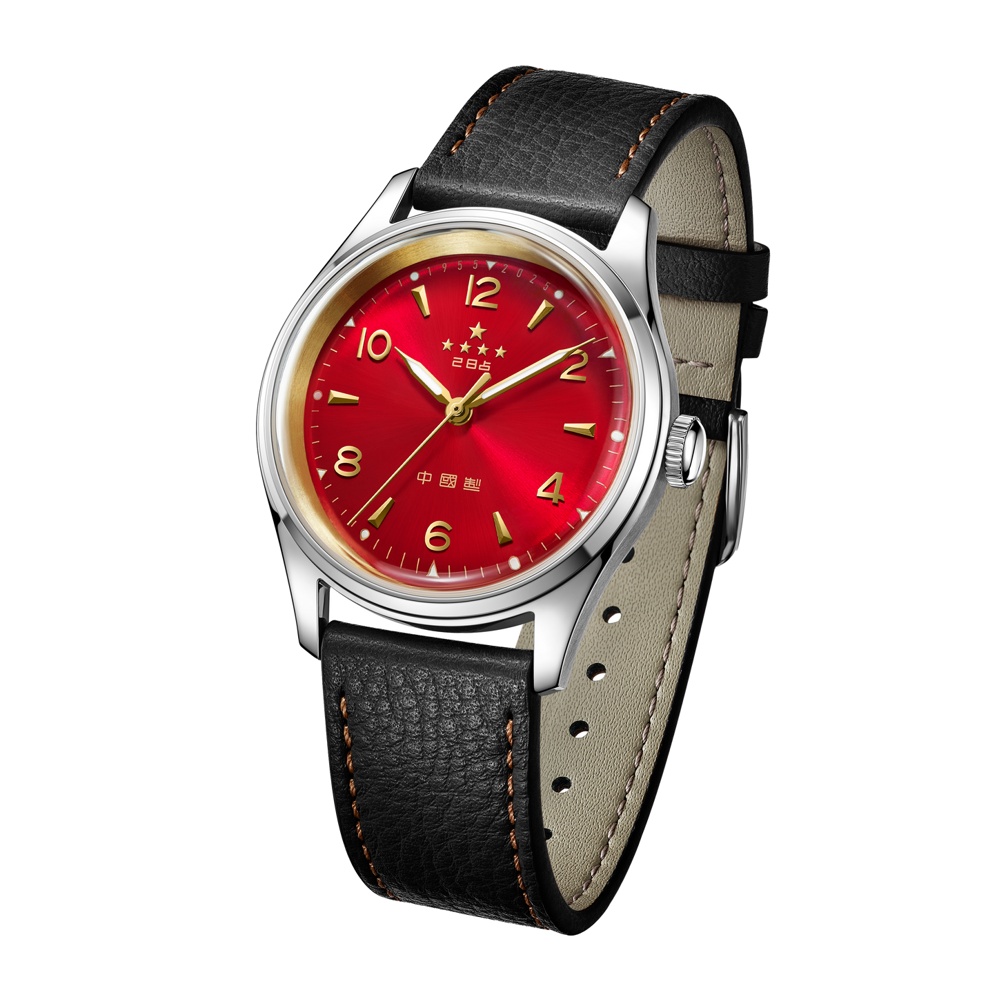 【Seagull Watch】Five-Star Watch Reissue Edition - Chinese Red Limited Edition