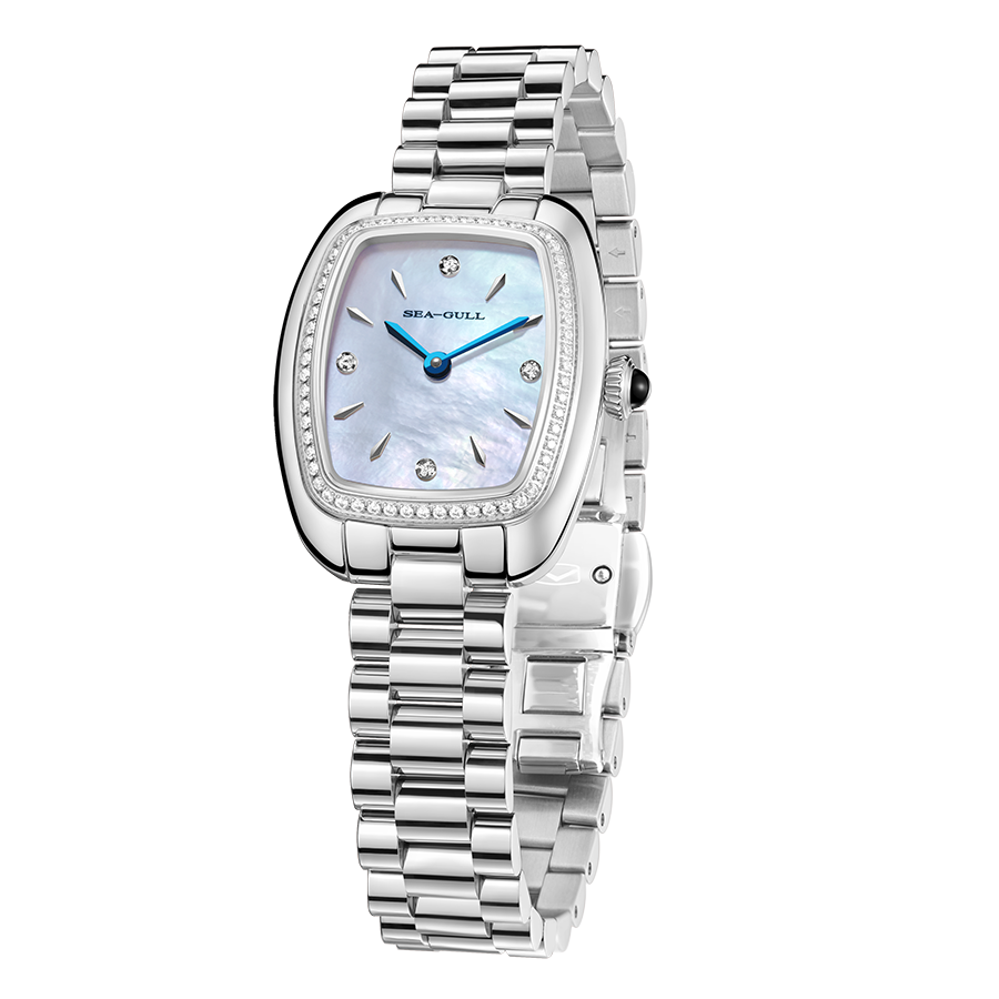 【Seagull Watch】Little Mocha Mechanical Watch - Cream White