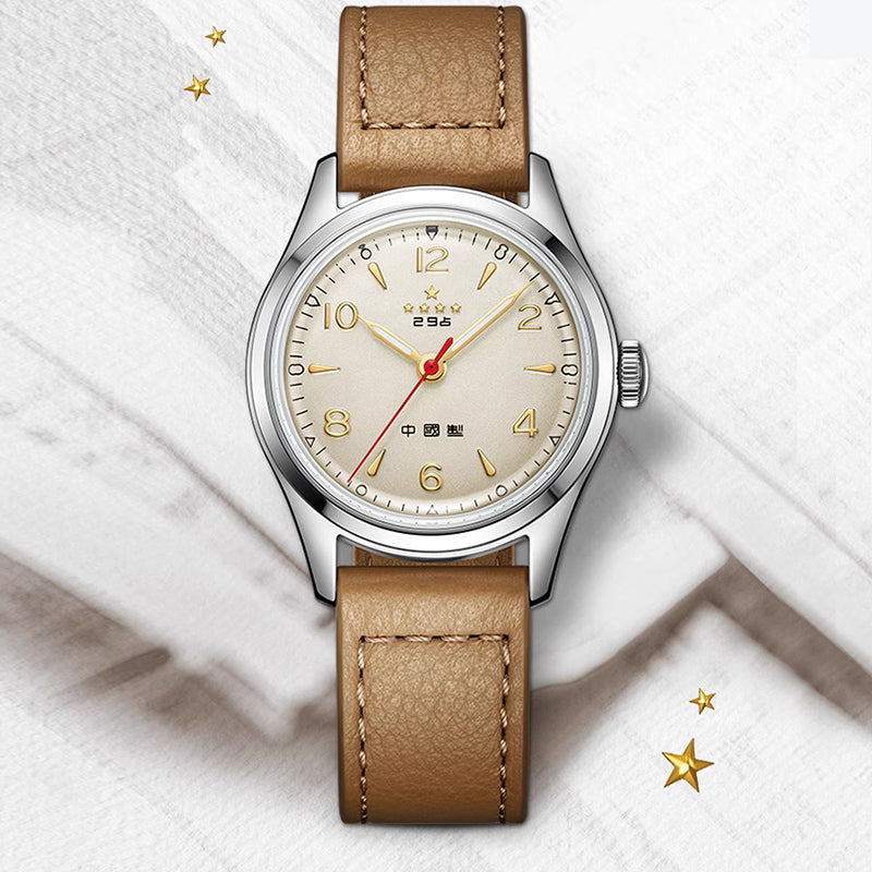 【Seagull Watch】Five-Star Watch Reissue Edition - Basic Steel Color Model