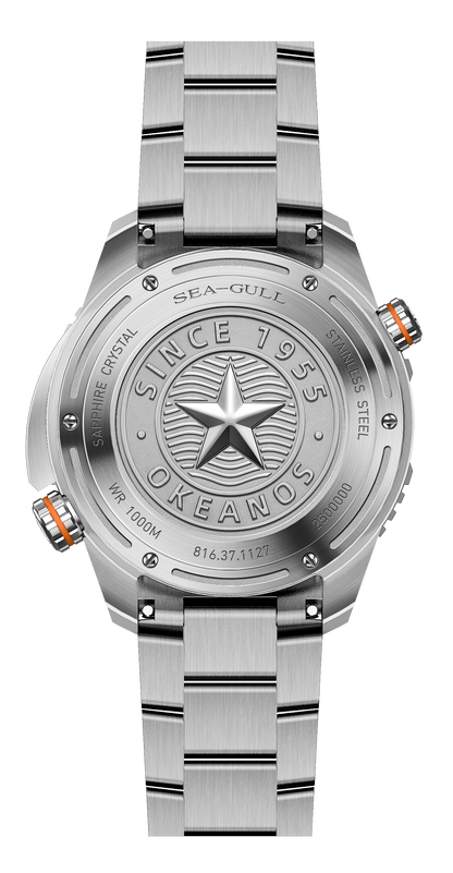 【Seagull Watch】Kilometer Deep Dive Diving Watch (Steel Bracelet)