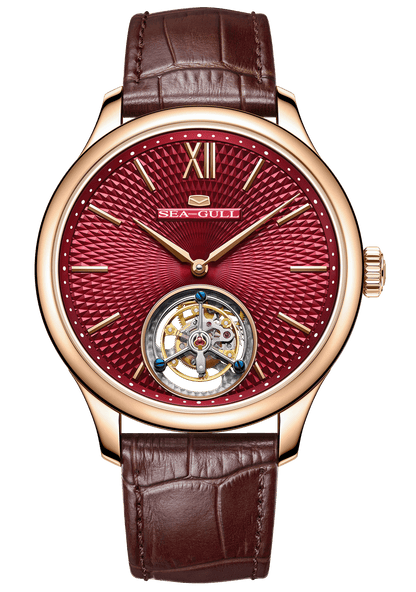 【Seagull Watch】Silicon Hairspring Tourbillon - Red