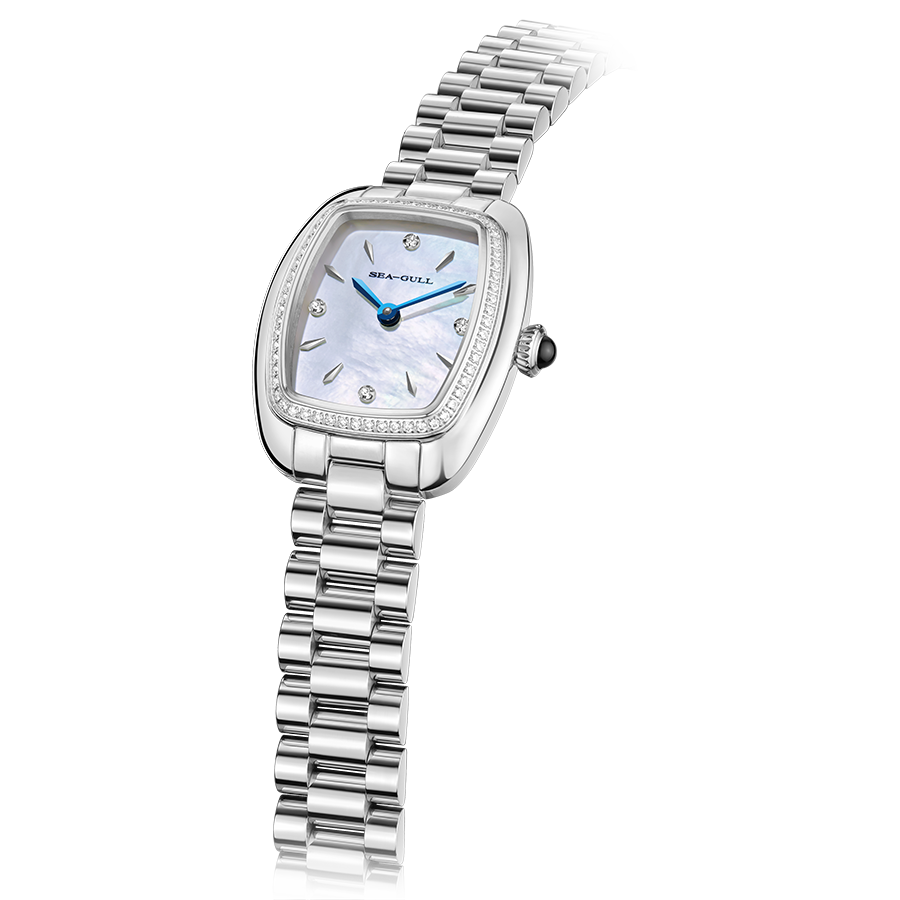 【Seagull Watch】Little Mocha Mechanical Watch - Cream White