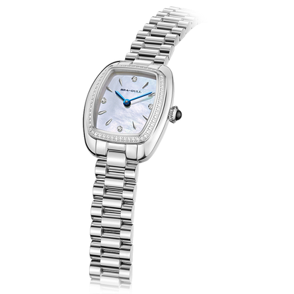 【Seagull Watch】Little Mocha Mechanical Watch - Cream White