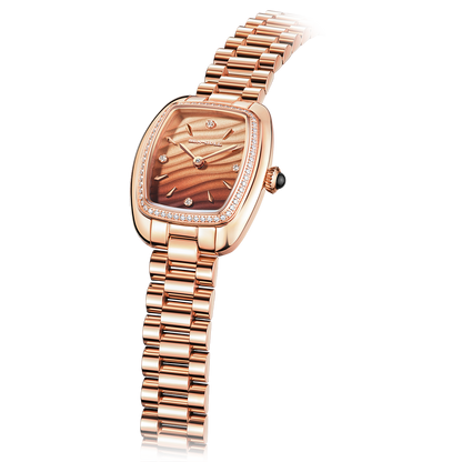 【Seagull Watch】Little Mocha Mechanical Watch - Gradient Brown