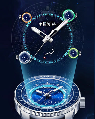 【Seagull Watch】Twenty-Four Solar Terms Star Calendar Watch