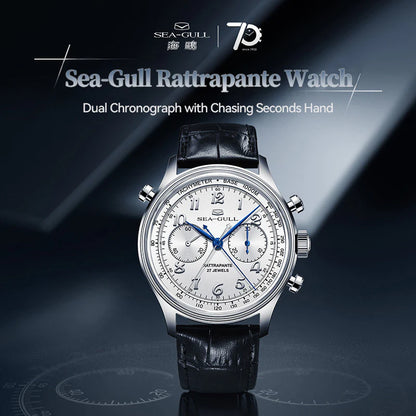 【Seagull Watch】70th Anniversary | Rattrapante | Dual Chronograph | Chasing Seconds Hand | Limited Edition