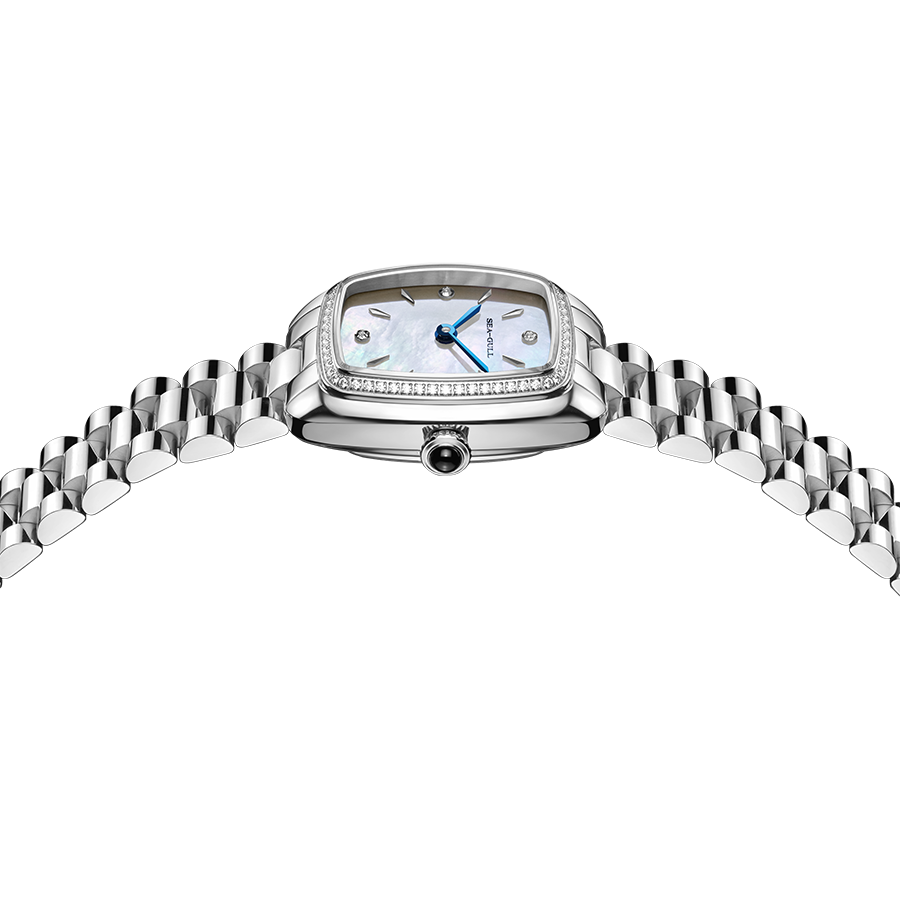 【Seagull Watch】Little Mocha Mechanical Watch - Cream White