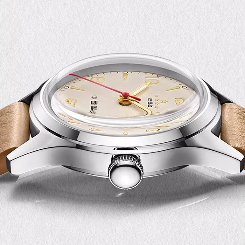 【Seagull Watch】Five-Star Watch Reissue Edition - Basic Steel Color Model
