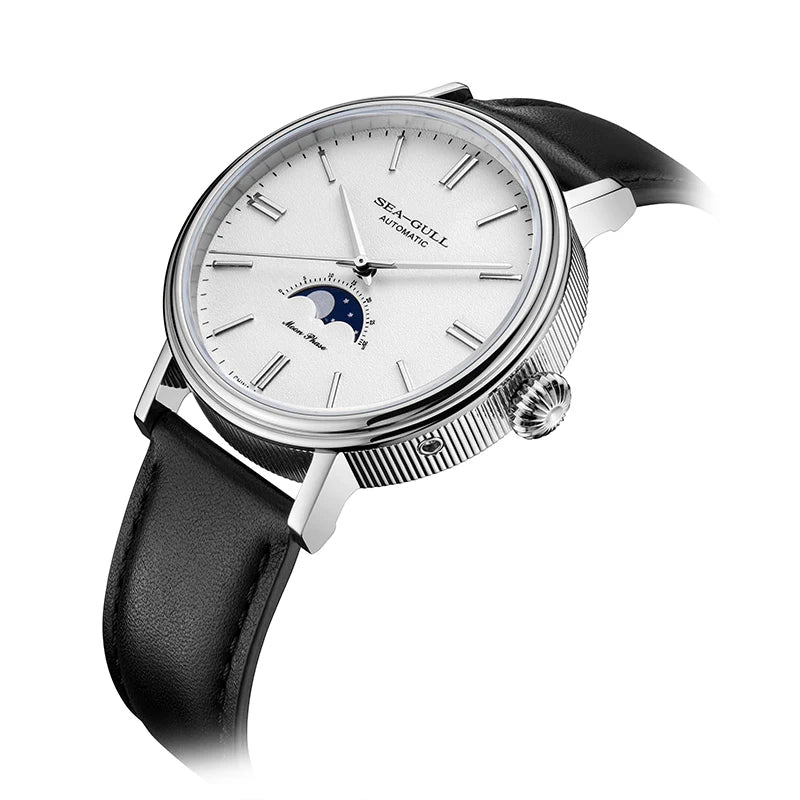 【Seagull Watch】Moon Phase Series  819.12.6136
