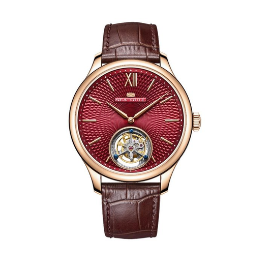 【Seagull Watch】Silicon Hairspring Tourbillon - Red