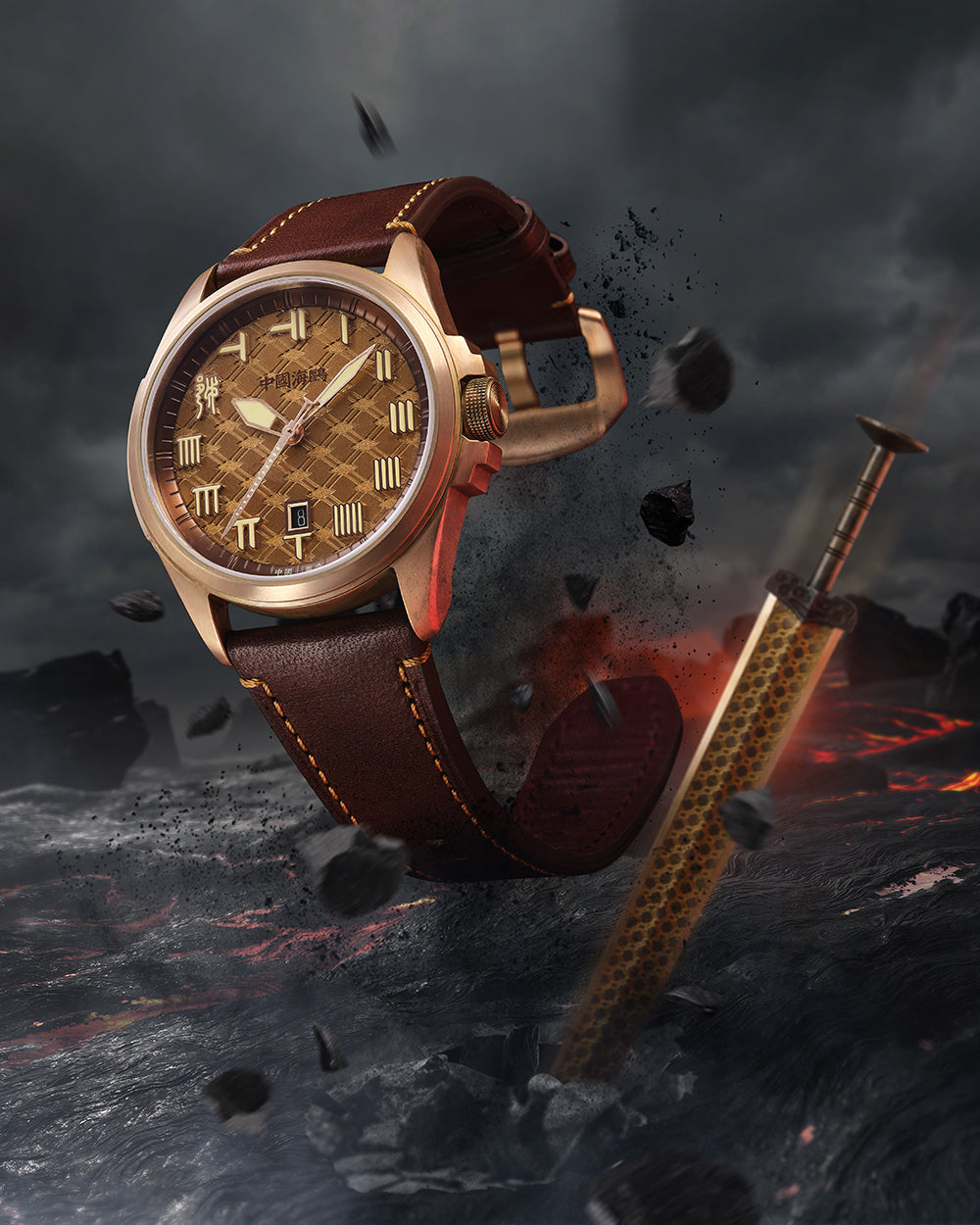 【Seagull Watch】Yue King Goujian's Sword Bronze Watch