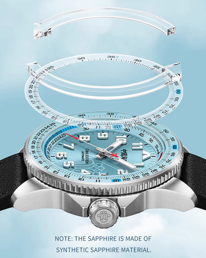 【Seagull Watch】Celestial Horizon · Azure Cloud (China Southern Airlines Co-edition)