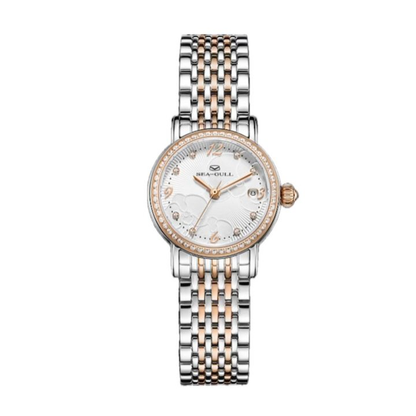 【Seagull Watch】Twelve Flower Goddesses - Two-Tone with Diamond Dots