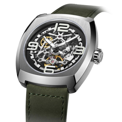 【Seagull Watch】Skeleton Barrel 849.27.6167K