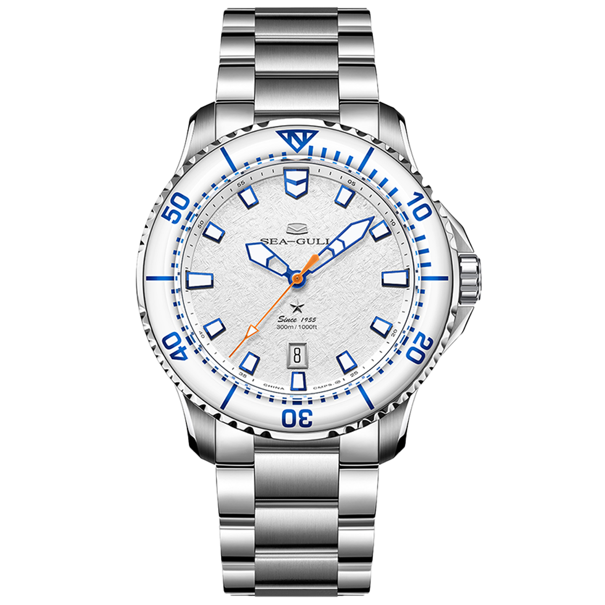 【Seagull Watch】Ocean Pro - Deep see Blue