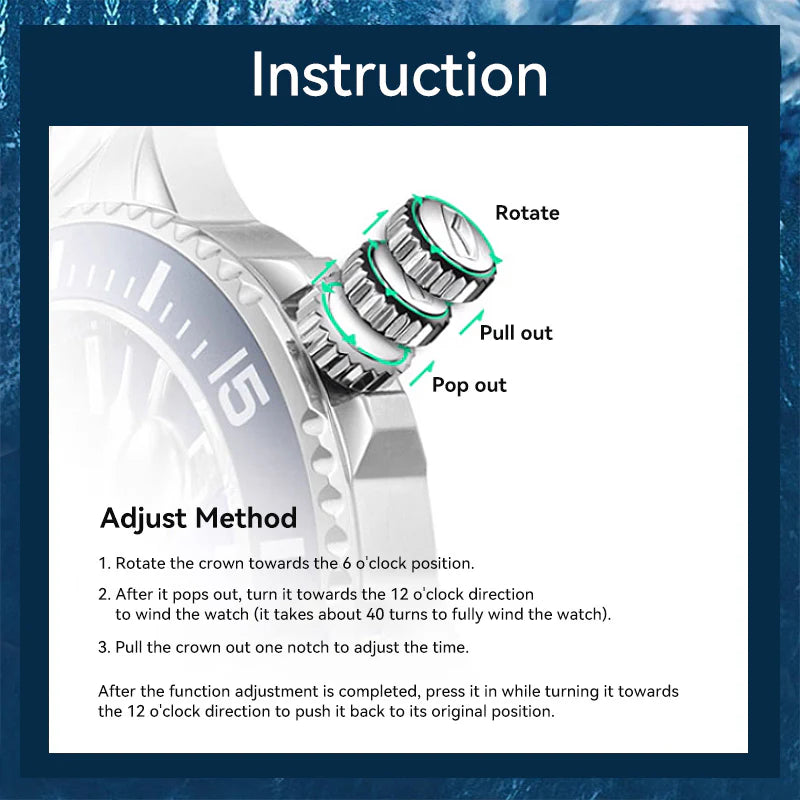 【Seagull Watch】Ocean Series Diving Watch - Aircraft Carrier Model