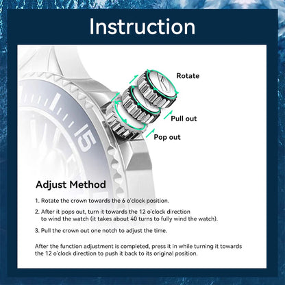 【Seagull Watch】Ocean Series Diving Watch - Aircraft Carrier Model