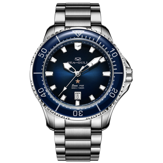 【Seagull Watch】Ocean Pro - Deep see Blue