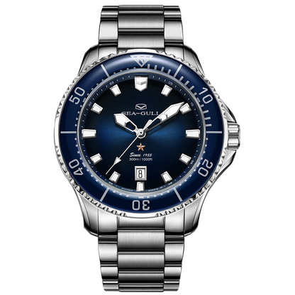 【Seagull Watch】Ocean Pro - Shark Black